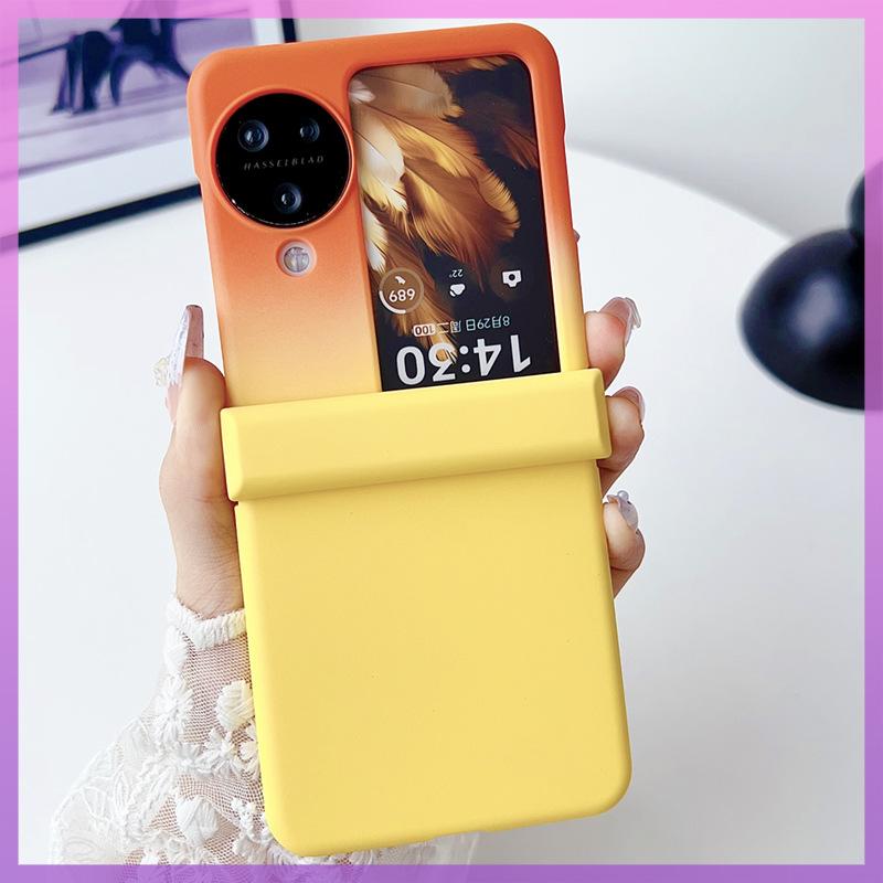 Applicable To OPPON3flip Phone Case Matte Gradient Folding 4 Samsung Zflip5 Shockproof Huawei P50pocket Huawei P50 Pocket S
Applicable To OPPON3flip Phone Case Matte Gradient Folding 4 Samsung Zflip5 Shockproof Huawei P50pocket Huawei P50 Pocket S