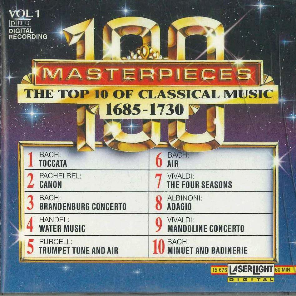 CD VARIOUS 100 Masterpieces Vol.1 15676 LASER LIGHT 1991 Non Japan Classical Used
CD VARIOUS 100 Masterpieces Vol.1 15676 LASER LIGHT 1991 Non Japan Classical Used
