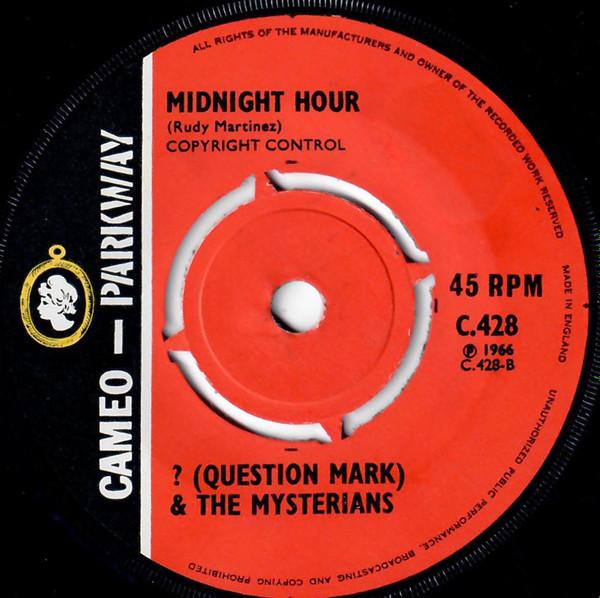 7inch Record & THE MYSTERIANS - 96 Tears / Midnight Hour C428 Cameo Parkway 1966 UK Rock Used
7inch Record & THE MYSTERIANS - 96 Tears / Midnight Hour C428 Cameo Parkway 1966 UK Rock Used