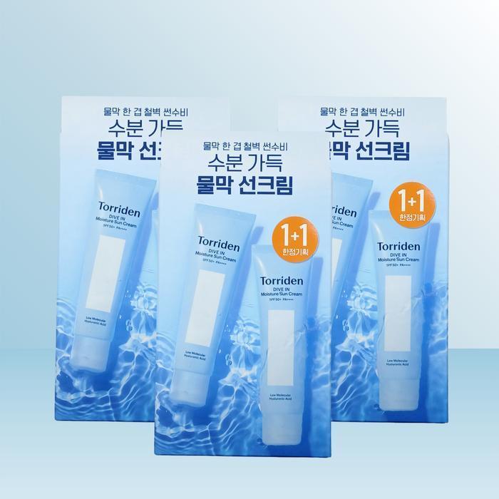 TORRIDEN Dive-In Watery Moisture Sunscreen 60ml (2-pack) x 3 / iuy (43895367)
TORRIDEN Dive-In Watery Moisture Sunscreen 60ml (2-pack) x 3 / iuy (43895367)