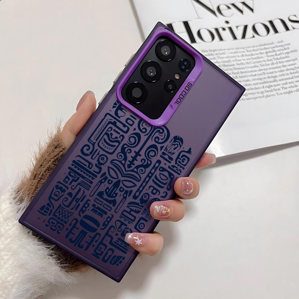 Luxury Tiki Pattern Phone Case For Samsung Galaxy S25 Edge S24 S23 S22 S21 S20 Ultra Funda Silicone Silver Cover Galaxy S25
Luxury Tiki Pattern Phone Case For Samsung Galaxy S25 Edge S24 S23 S22 S21 S20 Ultra Funda Silicone Silver Cover Galaxy S25