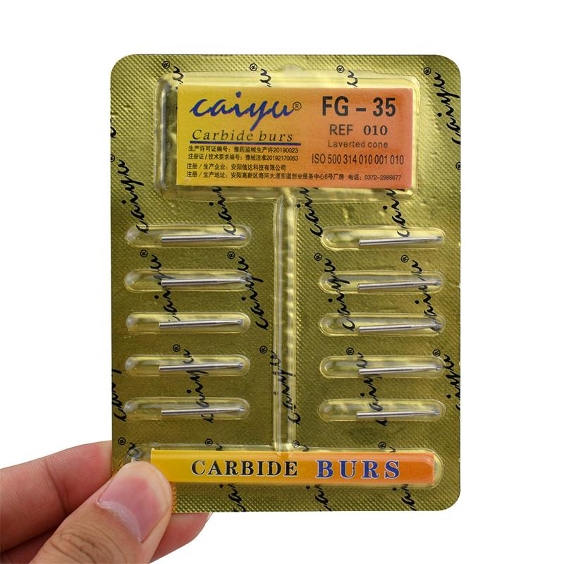 Стоматологические боры из карбида вольфрамовой стали FG, бор с перевернутым конусом/бор для фиссур, высокоскоростная насадка для наконечника FG-35
Стоматологические боры из карбида вольфрамовой стали FG, бор с перевернутым конусом/бор для фиссур, высокоскоростная насадка для наконечника FG-35