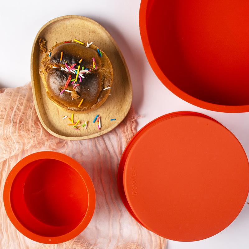 3Pcs/Set 4-inch 6-inch 8-inch Cake Baking Pan Silicone Round Cake Making Mold (BPA-Free,No FDA Certificate) Type A
3Pcs/Set 4-inch 6-inch 8-inch Cake Baking Pan Silicone Round Cake Making Mold (BPA-Free,No FDA Certificate) Type A