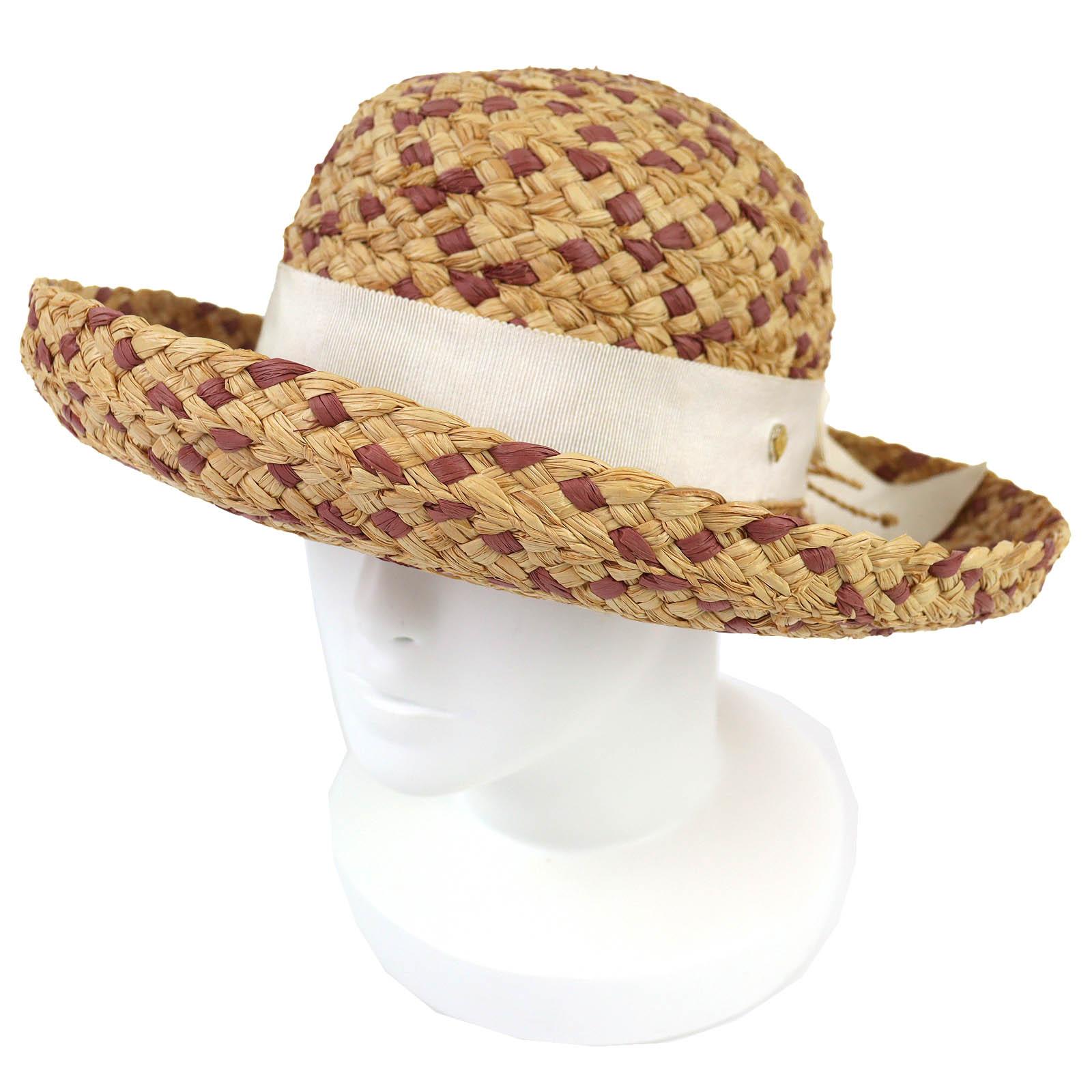 Great HELEN KAMINSKI hat Logo Metal Ribbon Straw Hat Beige Raffia Women Used
Great HELEN KAMINSKI hat Logo Metal Ribbon Straw Hat Beige Raffia Women Used