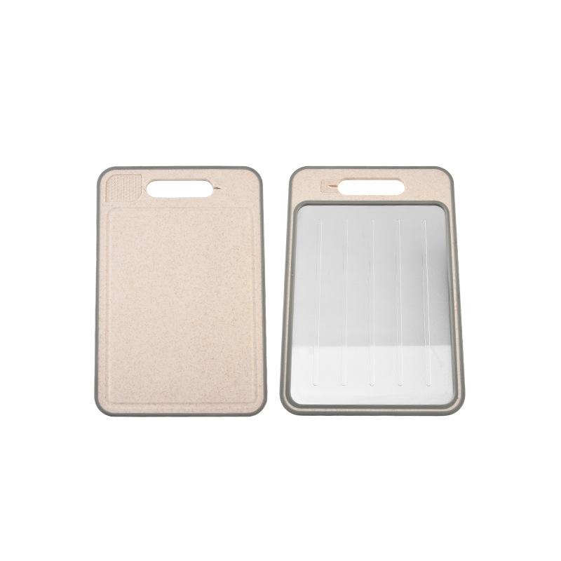 Double-Sided Multifunctional Thawing & Cutting Board with Round Handle Square
Double-Sided Multifunctional Thawing & Cutting Board with Round Handle Square