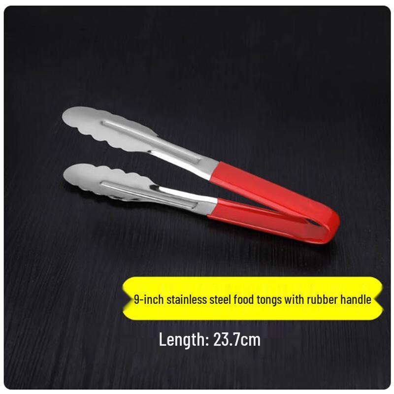 Shengbilai 9-inch Stainless Steel Food Tongs with Soft Grip
Shengbilai 9-inch Stainless Steel Food Tongs with Soft Grip