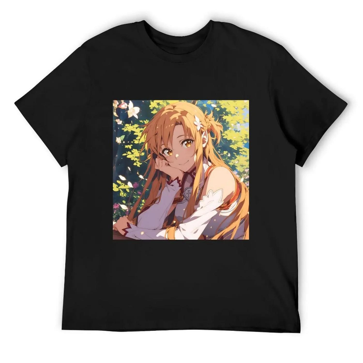 Asuna SAO Cute Anime Girl T-Shirt plain vintage clothes summer shirt plus size tops vintage t shirt men XXXXXL різнокольоровий
Asuna SAO Cute Anime Girl T-Shirt plain vintage clothes summer shirt plus size tops vintage t shirt men XXXXXL різнокольоровий