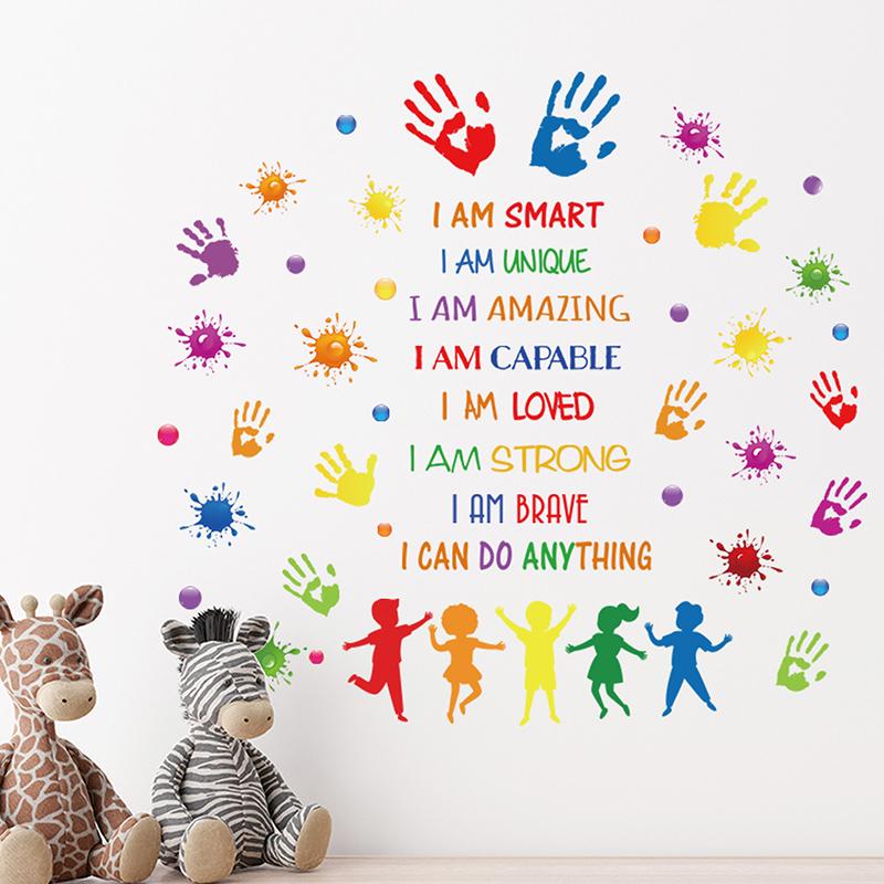 Colorful Bubble Palm Inspirational Motto Living Room Children S Room Decoration Can Be Removed Wall Stickers 1
Colorful Bubble Palm Inspirational Motto Living Room Children S Room Decoration Can Be Removed Wall Stickers 1