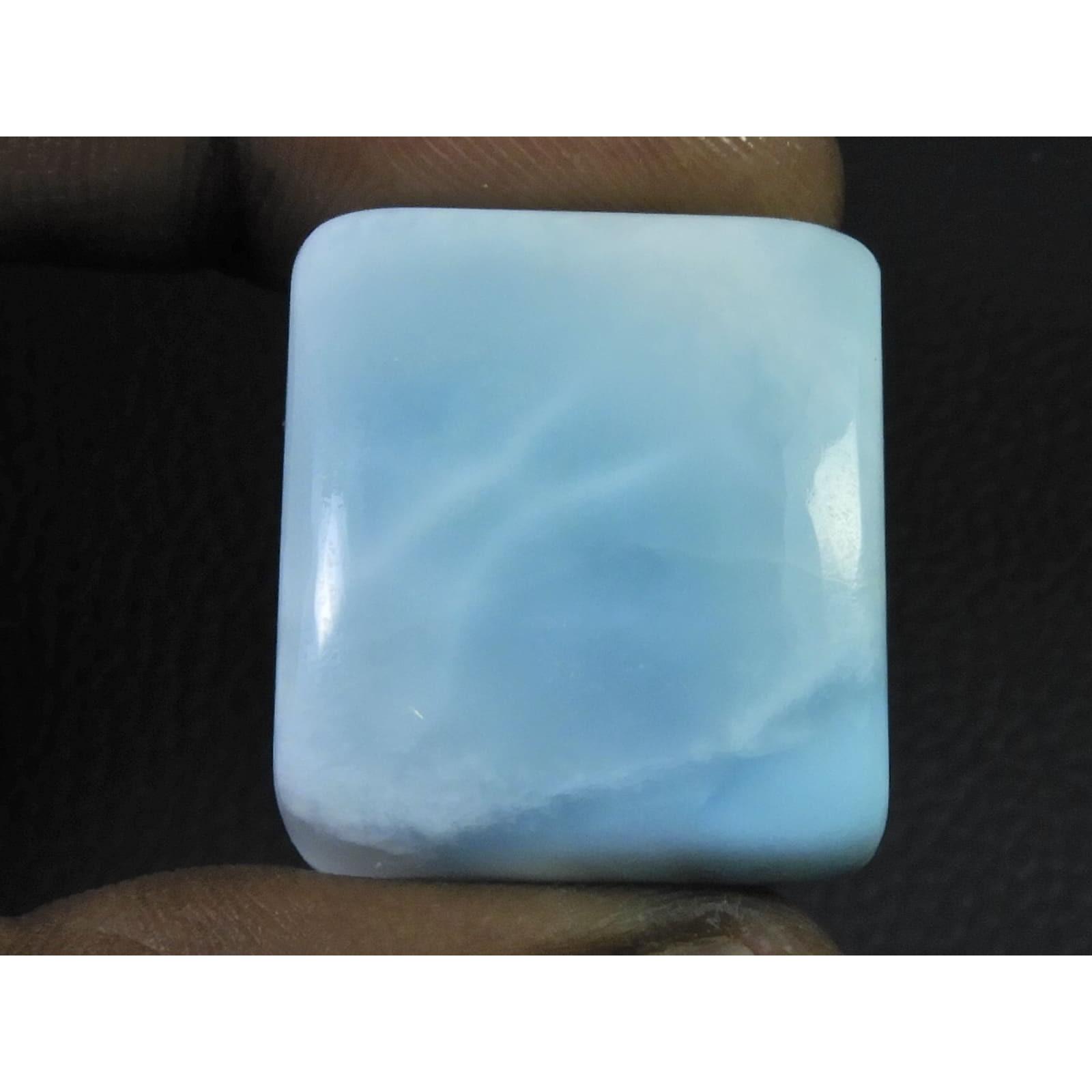 23X27X08MM Natural Blue Larimar Pectolite Healing Crystal Gemstone 65Cts. C-610
23X27X08MM Natural Blue Larimar Pectolite Healing Crystal Gemstone 65Cts. C-610