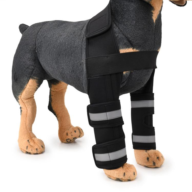 New Dog Elbow Brace Protector Anti-Lick Wound Soft Breathable Pain Relief Shoulder Support Elbow Sleeves Pads for Canine Elbow L(for 15.0-30.0kg)
New Dog Elbow Brace Protector Anti-Lick Wound Soft Breathable Pain Relief Shoulder Support Elbow Sleeves Pads for Canine Elbow L(for 15.0-30.0kg)