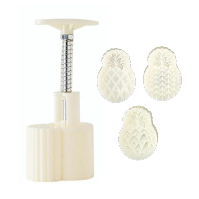 50g Pineapple Shape Plastic Mooncake Stamps Mooncake Molds DIY Baking Accessories Kitchen Gadget for Mid-Autumn Festival
50g Pineapple Shape Plastic Mooncake Stamps Mooncake Molds DIY Baking Accessories Kitchen Gadget for Mid-Autumn Festival
