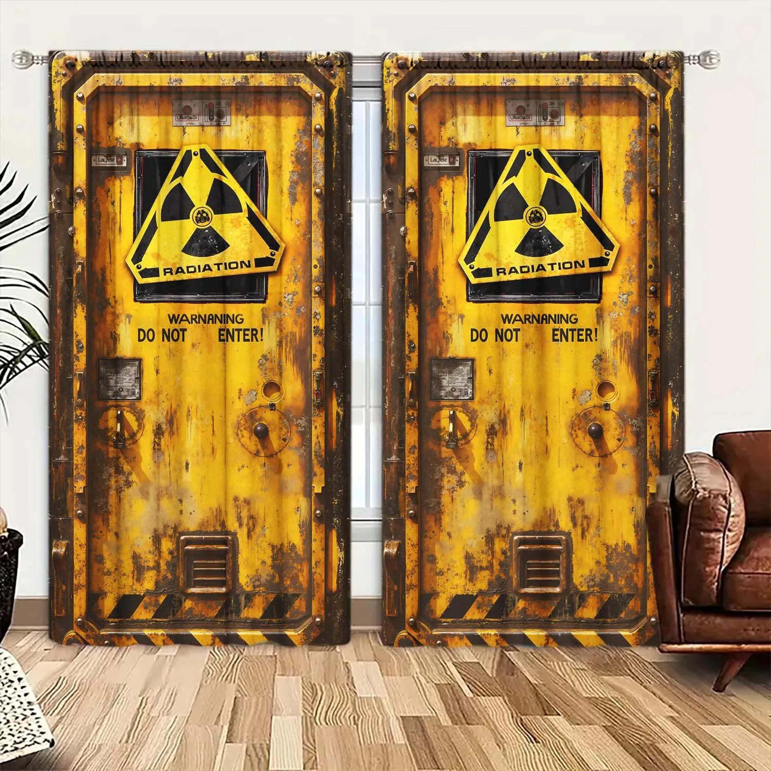 Artistic Panels Nuclear Radiation Warning Signs Printed Curtain Home Decoration Curtains All Season Decorative Polyester W100*H70(CM)-Rod Pocket&1PCS
Artistic Panels Nuclear Radiation Warning Signs Printed Curtain Home Decoration Curtains All Season Decorative Polyester W100*H70(CM)-Rod Pocket&1PCS
