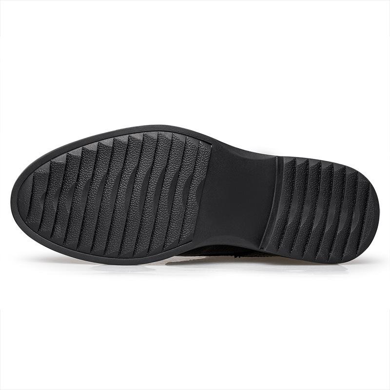 Round head cowhide business leisure daily work versatile front lace-up tooling shoes breathable medium help velvet large size 36
Round head cowhide business leisure daily work versatile front lace-up tooling shoes breathable medium help velvet large size 36