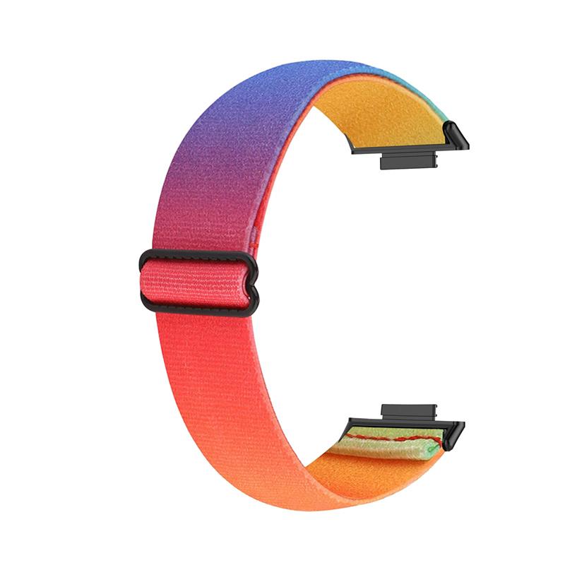 For Huawei Watch Fit 2 Smart Watch Band Replacement Ethnic Style Breathable Braided Nylon Wrist Strap Rainbow Color
For Huawei Watch Fit 2 Smart Watch Band Replacement Ethnic Style Breathable Braided Nylon Wrist Strap Rainbow Color
