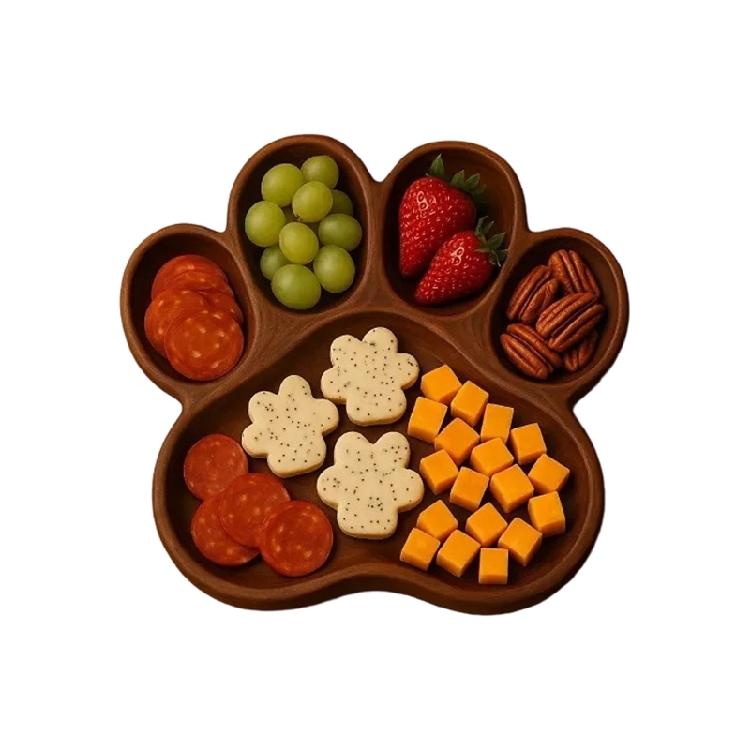 Charm Cats Paws/Cats Shaped Serving Tray Wooden Fruit Platter For Entertaining Guests At Parties And Special Event
Charm Cats Paws/Cats Shaped Serving Tray Wooden Fruit Platter For Entertaining Guests At Parties And Special Event