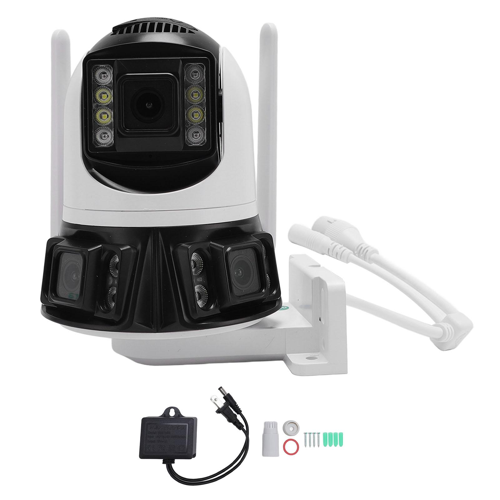 Outdoor Camera Full Color Water Resistant Human Detection 2 Way Talk 3MP 355 degrees Horizontal 90 degrees US Plug
Outdoor Camera Full Color Water Resistant Human Detection 2 Way Talk 3MP 355 degrees Horizontal 90 degrees US Plug