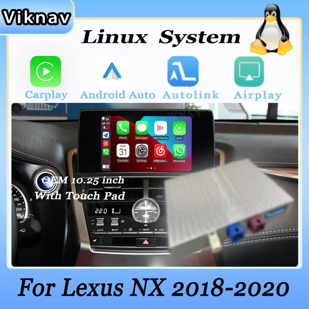 Интерфейсный блок Viknav Linux для Lexus NX 2018-2020 10,25 дюйма с сенсорной панелью, обновление декодера, беспроводной мультимедийный CarPlay Android Auto Linux Interface Box
Интерфейсный блок Viknav Linux для Lexus NX 2018-2020 10,25 дюйма с сенсорной панелью, обновление декодера, беспроводной мультимедийный CarPlay Android Auto Linux Interface Box