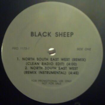 12inch Record BLACK SHEEP - North South East West (Remix) PRO11731 Mercury 1995 US Rap & Hip-Hop/R&B Used
12inch Record BLACK SHEEP - North South East West (Remix) PRO11731 Mercury 1995 US Rap & Hip-Hop/R&B Used