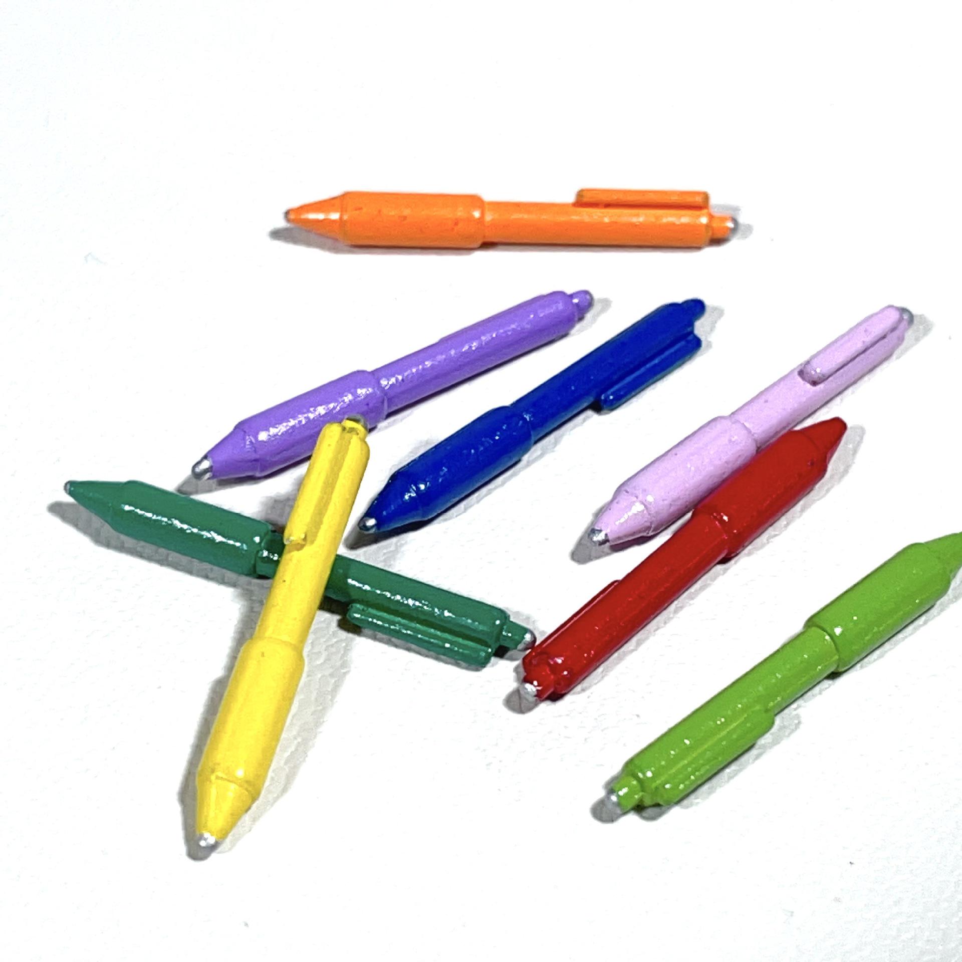 Mini Round Ballpoint Pen Model for Dollhouse Simulation Ornaments (ob11/BJD Dolls)
Mini Round Ballpoint Pen Model for Dollhouse Simulation Ornaments (ob11/BJD Dolls)