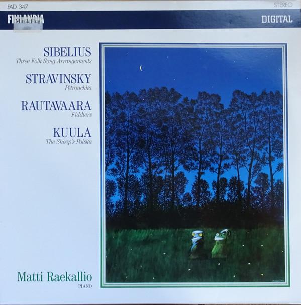 LP Record MATTI RAEKALLIO - Piano Solos FAD347 FINLANDIA RECOR 1986 Finland Classical Used
LP Record MATTI RAEKALLIO - Piano Solos FAD347 FINLANDIA RECOR 1986 Finland Classical Used