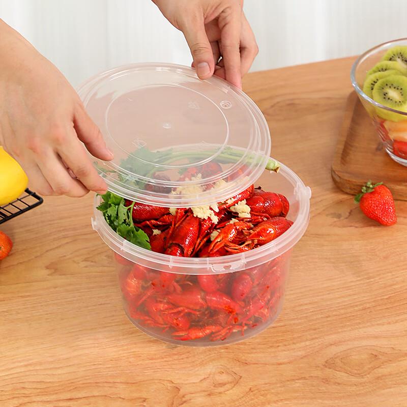 Disposable Large Plastic Food Containers with Lids
Disposable Large Plastic Food Containers with Lids