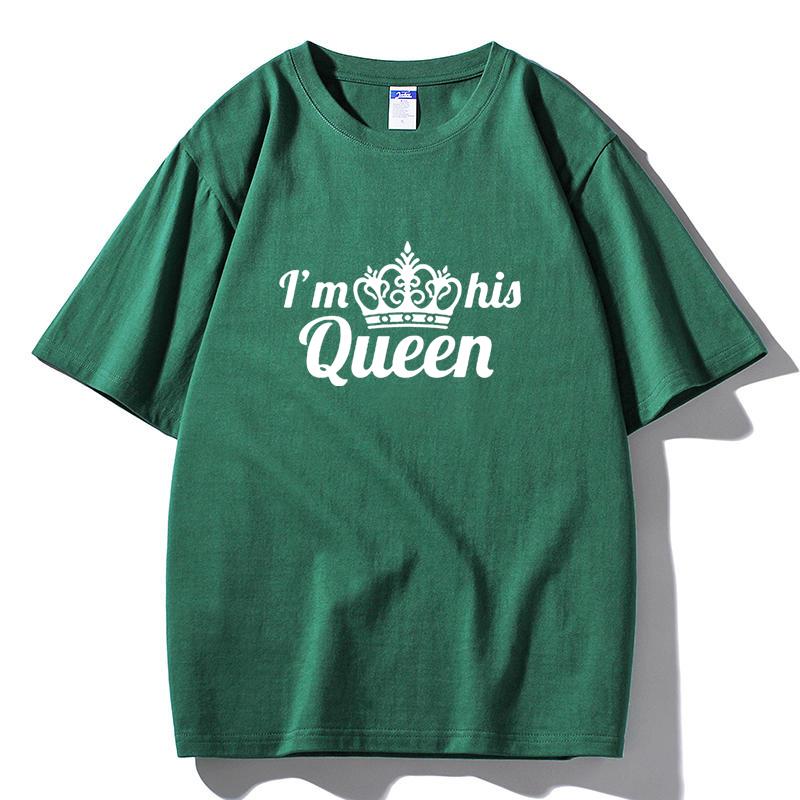 2026 Summer Print King Queen Couple T-Shirt Set I m Her King/His Queen Matching White Tees XXL
2026 Summer Print King Queen Couple T-Shirt Set I m Her King/His Queen Matching White Tees XXL