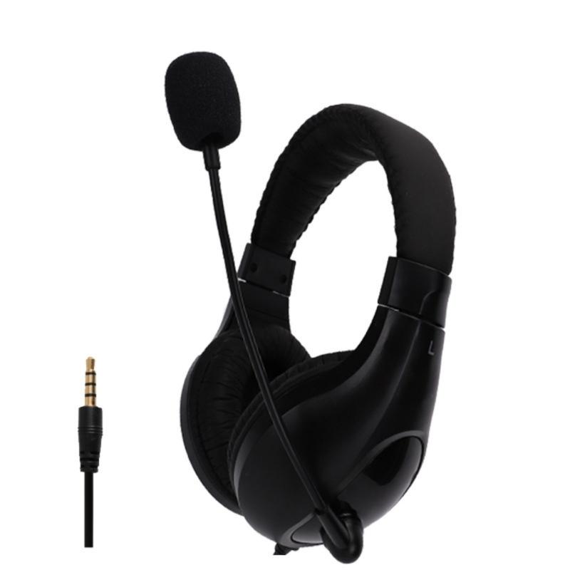Adjustable Over Ear Wire Headphones With Noise Canceling Microphone 3.5mm Plugs For Gaming And Office Use Clear Audios чорний
Adjustable Over Ear Wire Headphones With Noise Canceling Microphone 3.5mm Plugs For Gaming And Office Use Clear Audios чорний