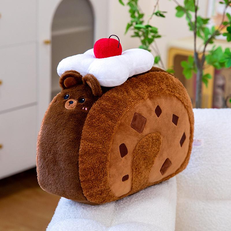 Plush Swiss Roll Cake Pillow With Pp Cotton Filling For Couples Christmas Gift коричневий
Plush Swiss Roll Cake Pillow With Pp Cotton Filling For Couples Christmas Gift коричневий