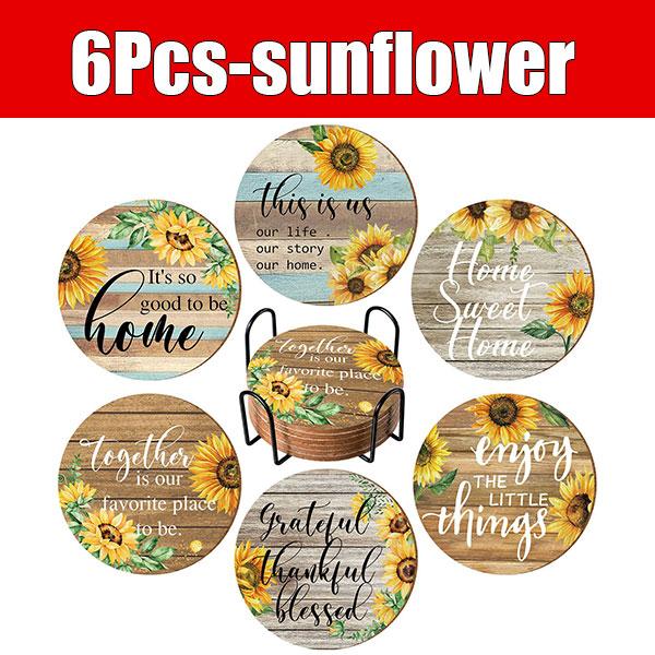 6 Pcs Boho Ceramic Coasters Set with Holder Mandala Round Absorbent Drink Coasters for Coffee Glasses Mugs Home Decoration Gift
6 Pcs Boho Ceramic Coasters Set with Holder Mandala Round Absorbent Drink Coasters for Coffee Glasses Mugs Home Decoration Gift