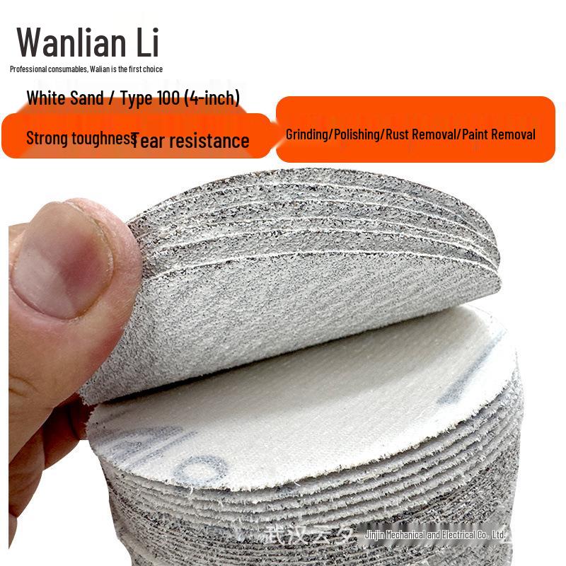 Wanlian 4 x9 Flocked Sandpaper Disc - Self-Adhesive, Wear-Resistant for Polishing & Grinding
Wanlian 4 x9 Flocked Sandpaper Disc - Self-Adhesive, Wear-Resistant for Polishing & Grinding