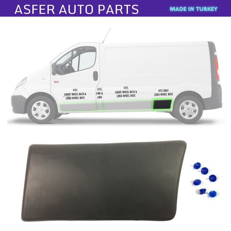 Rear Left Wing Trim (Long Chassis) For Renault Trafic Mk2 2001-2014 Opel Vivaro Oem 8200036099 91165350 чорний
Rear Left Wing Trim (Long Chassis) For Renault Trafic Mk2 2001-2014 Opel Vivaro Oem 8200036099 91165350 чорний