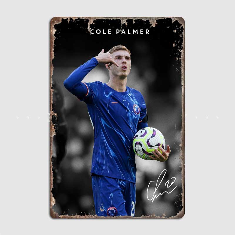 Англия Коул Палмер Футбол Спорт Игрок Постеры Металлическая Табличка Постер Жесть Настенный Декор Клуб Гостиная Декор Винтаж Домашний Декор 20x30cm(7.8x11.8inch)
Англия Коул Палмер Футбол Спорт Игрок Постеры Металлическая Табличка Постер Жесть Настенный Декор Клуб Гостиная Декор Винтаж Домашний Декор 20x30cm(7.8x11.8inch)
