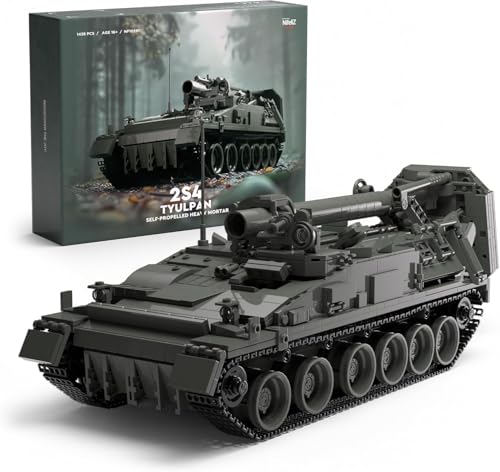 Nifeliz 2S4 Mortar Building Blocks Toy, Collectible Model Toy for Adults, Great for Home or Office Decor, Great Birthday Gift for Military Enthusiasts
Nifeliz 2S4 Mortar Building Blocks Toy, Collectible Model Toy for Adults, Great for Home or Office Decor, Great Birthday Gift for Military Enthusiasts