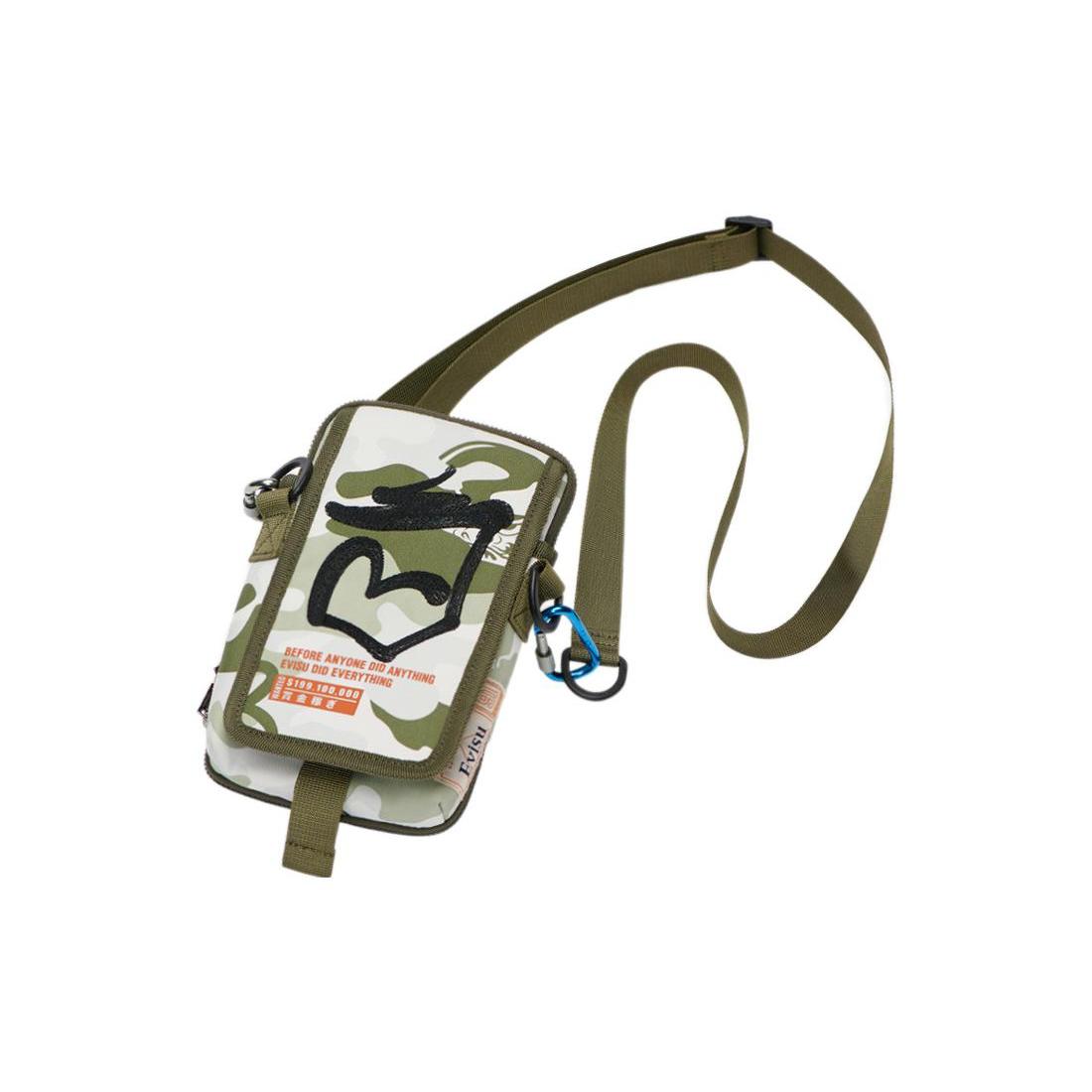 New EVISU Fabric Messenger Bag Shoulder Bag Men s Green 2ESHTU1BG811XX 13*6*21.5CM
New EVISU Fabric Messenger Bag Shoulder Bag Men s Green 2ESHTU1BG811XX 13*6*21.5CM