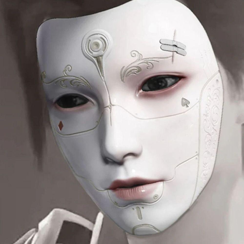 Male Adult Machinery Mask Masquerade Anime Cosplay Pros Creative Ancient Style Face Mask Carnival Style B
Male Adult Machinery Mask Masquerade Anime Cosplay Pros Creative Ancient Style Face Mask Carnival Style B