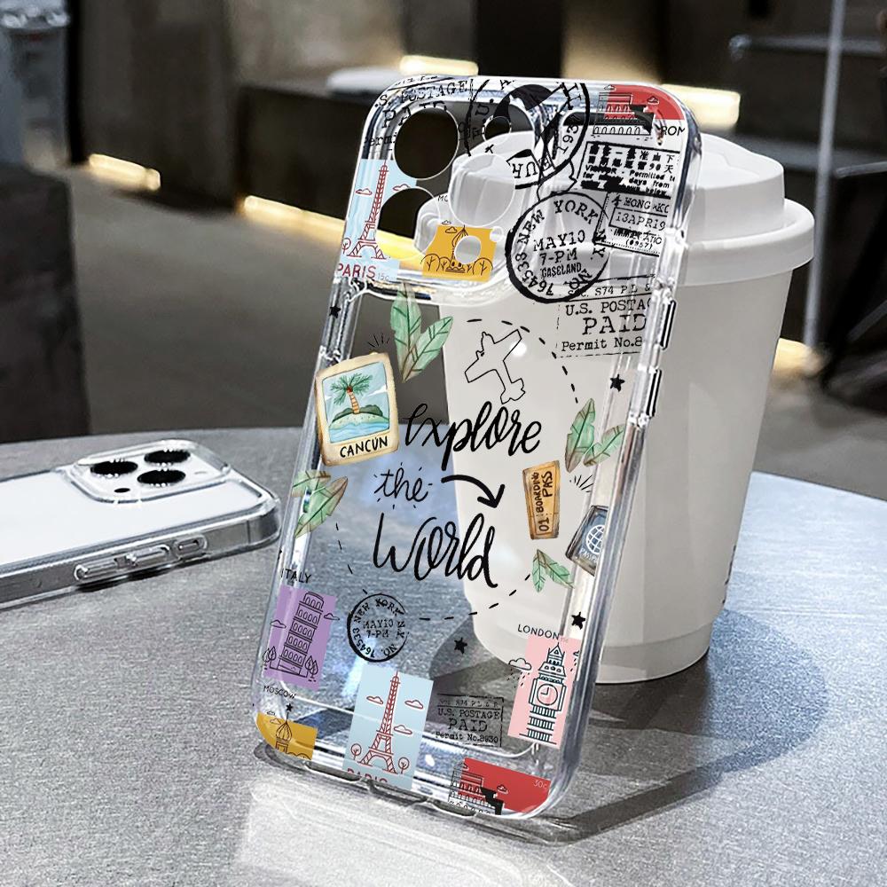 Wanderlust Aesthetic Phone Case For iPhone Air 16E 14 16 15 Plus XR X XS For iPhone 16 14 17 15 13 12 11 Pro Max Silicone Funda iPhone 8 Plus
Wanderlust Aesthetic Phone Case For iPhone Air 16E 14 16 15 Plus XR X XS For iPhone 16 14 17 15 13 12 11 Pro Max Silicone Funda iPhone 8 Plus