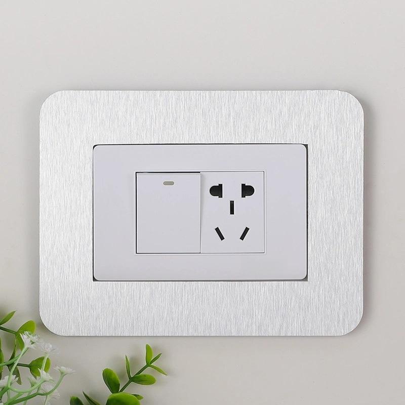 1pc 8.6X8.6cm/7.5X12cm Simple Living Room Decor Home Decoration Switch Stickers Wall Sticker Switch Protective sticker 8.6X8.6cm срібний
1pc 8.6X8.6cm/7.5X12cm Simple Living Room Decor Home Decoration Switch Stickers Wall Sticker Switch Protective sticker 8.6X8.6cm срібний