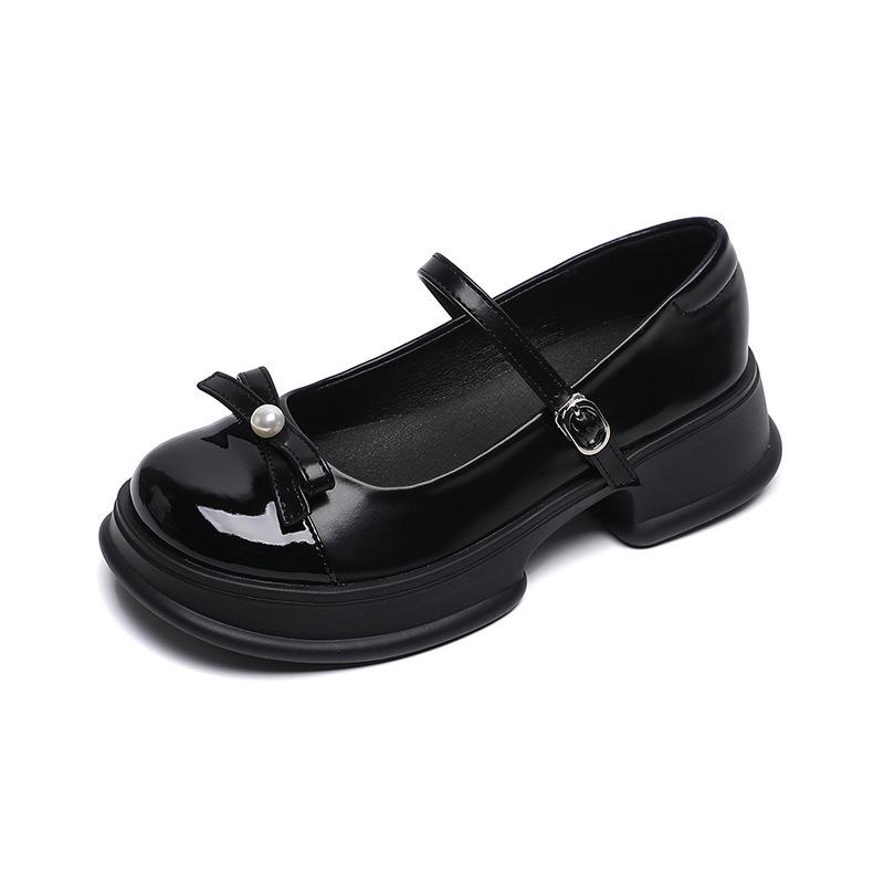 Black round head Japanese versatile popular platform small leather shoes women s spring 2025 new thick heel retro Mary Jane shoes 40 чорний
Black round head Japanese versatile popular platform small leather shoes women s spring 2025 new thick heel retro Mary Jane shoes 40 чорний
