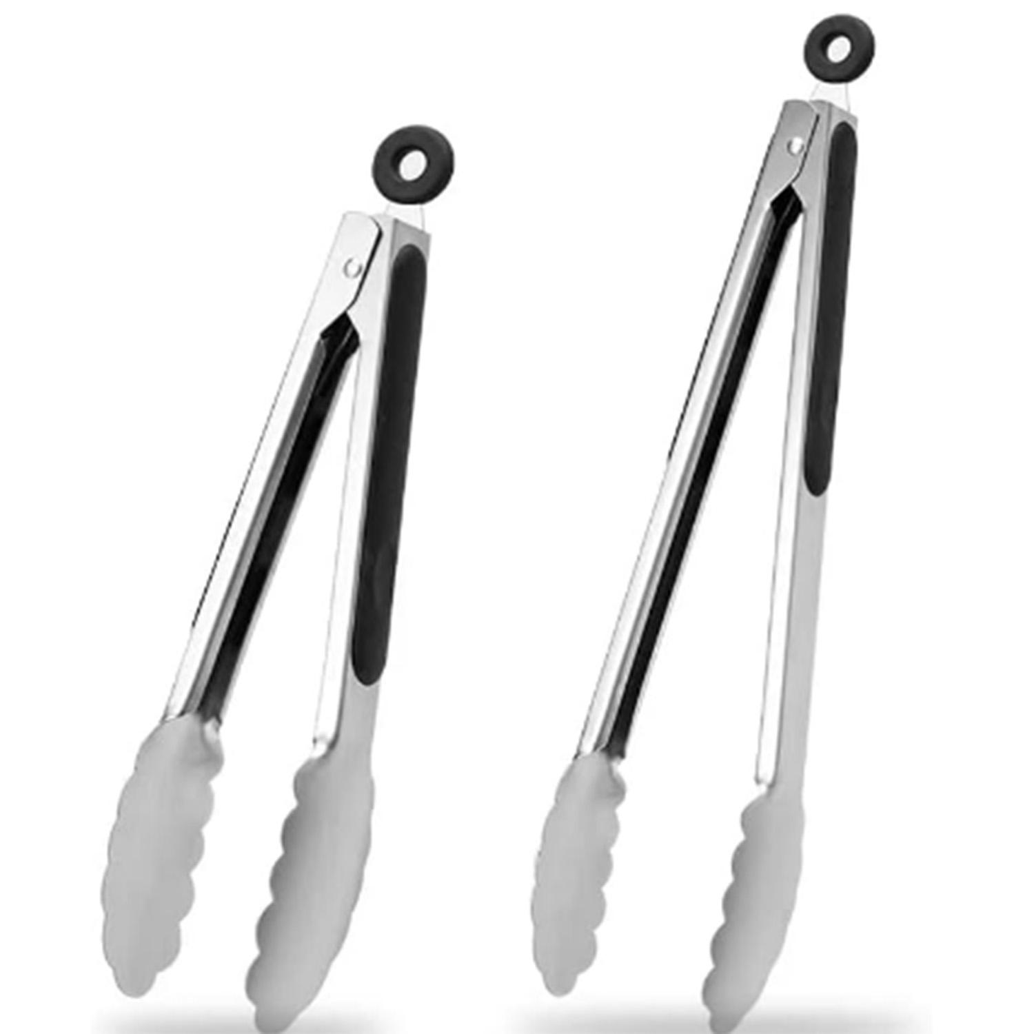 Grill Tongs, 17 Inch Extra Long BBQ Tongs, Premium Stainless Steel Metal Tongs for Cooking, Grilling, Barbecue/BBQ, Buffet (17 , 1PC) 9 +12
Grill Tongs, 17 Inch Extra Long BBQ Tongs, Premium Stainless Steel Metal Tongs for Cooking, Grilling, Barbecue/BBQ, Buffet (17 , 1PC) 9 +12