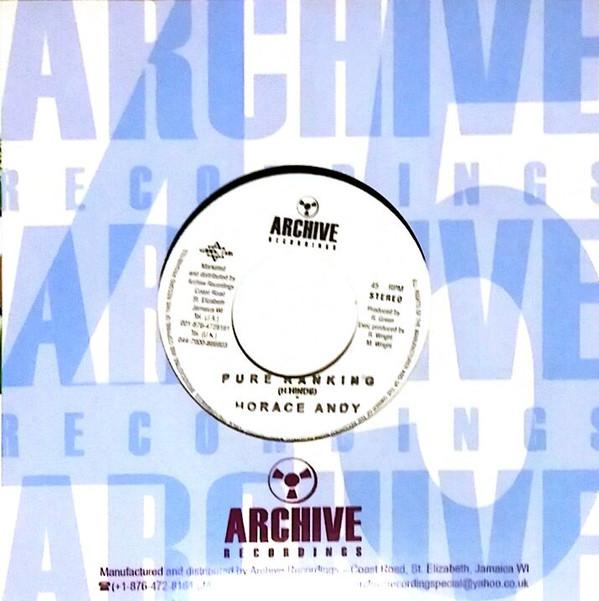 7inch Record HORACE ANDY - Pure Ranking AR7015 Archive Recordi Jamaica Reggae, Ska & Dub Used
7inch Record HORACE ANDY - Pure Ranking AR7015 Archive Recordi Jamaica Reggae, Ska & Dub Used