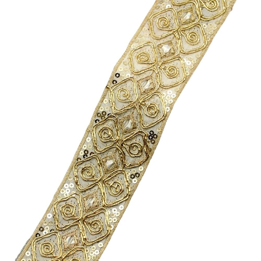 4.5cm Wide Ethnic Lace Ribbon Handmade Sequin Lace Ribbon Lace Fabric Tape Dance Dress Decoration білий
4.5cm Wide Ethnic Lace Ribbon Handmade Sequin Lace Ribbon Lace Fabric Tape Dance Dress Decoration білий
