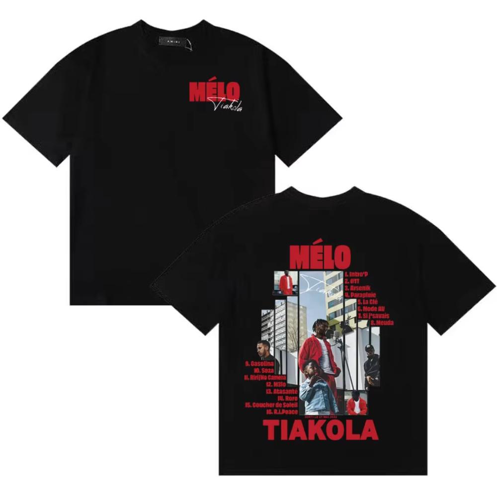 Rapper TIAKOLA MELO Graphic Tour Unisex Retro ONeck Streetwear Tshirts Hip Hop Short Sleeve Clothing Oversized Tshirt Unisex M
Rapper TIAKOLA MELO Graphic Tour Unisex Retro ONeck Streetwear Tshirts Hip Hop Short Sleeve Clothing Oversized Tshirt Unisex M
