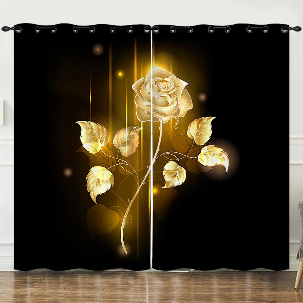 Золотая Улучшенная Гравировка Цветочный Узор Цифровая Печать Штора Затемняющая Перфорированная Может Быть 200cm*270cm*2
Золотая Улучшенная Гравировка Цветочный Узор Цифровая Печать Штора Затемняющая Перфорированная Может Быть 200cm*270cm*2