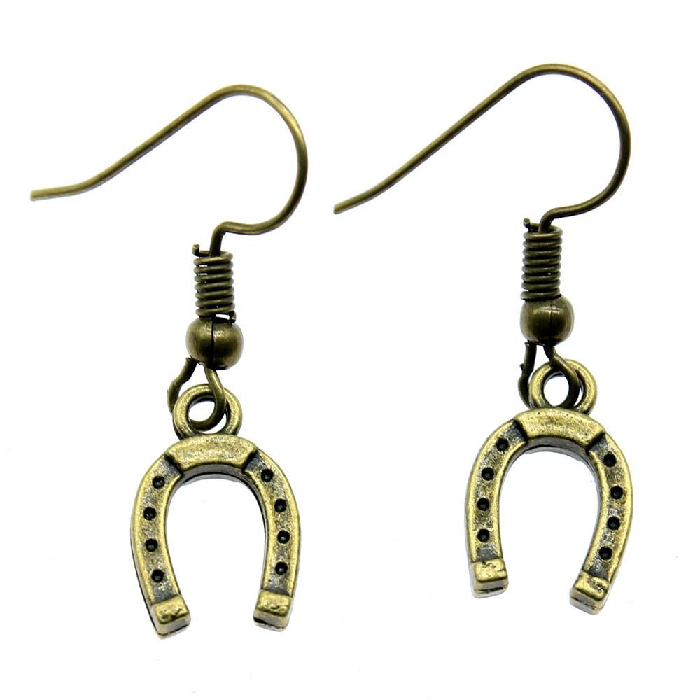 Horseshoe Dangle Earrings Animal Style Lucky Charm Jewelry Women Party Wear A18-1pair-14x9mm
Horseshoe Dangle Earrings Animal Style Lucky Charm Jewelry Women Party Wear A18-1pair-14x9mm