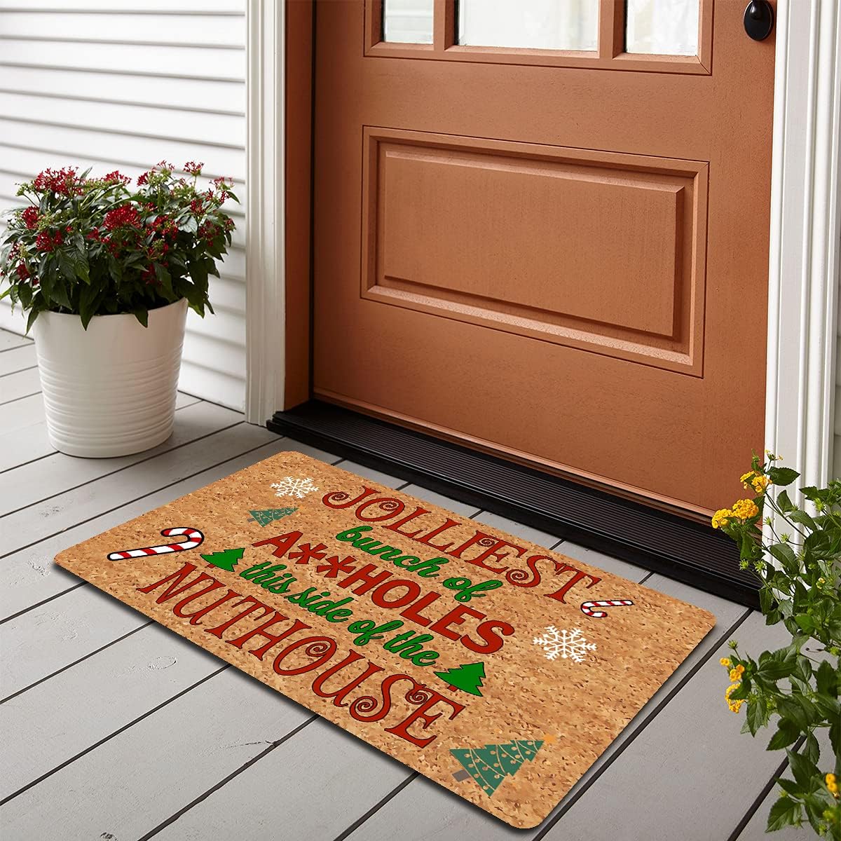 Funny Welcome Doormat For Entrance Way Indoor Front Porch Rugs Jolliest Bunch Of Asshole Doormat Christmas Rugs Personalized Funny Home Decor Mat
Funny Welcome Doormat For Entrance Way Indoor Front Porch Rugs Jolliest Bunch Of Asshole Doormat Christmas Rugs Personalized Funny Home Decor Mat