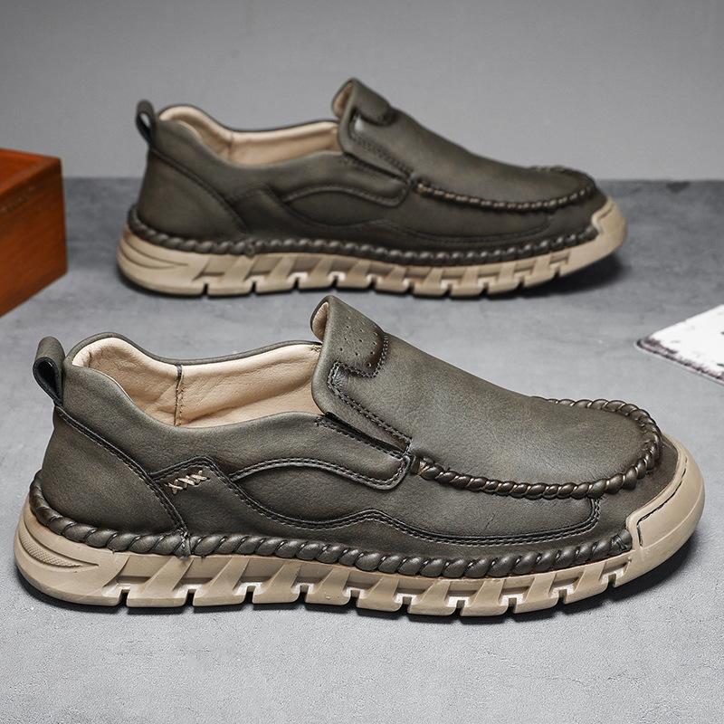 Popular new spring and autumn men s foot casual shoes large size men s hand-sewn leather dad shoes 46 хакі
Popular new spring and autumn men s foot casual shoes large size men s hand-sewn leather dad shoes 46 хакі