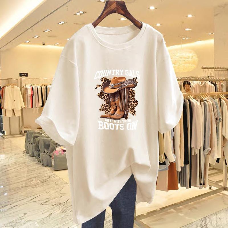 Pure cotton new letter printing large version short-sleeved t-shirt women s summer loose top S
Pure cotton new letter printing large version short-sleeved t-shirt women s summer loose top S