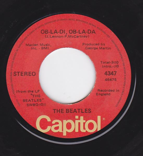 7-дюймовая пластинка BEATLES ObLaDi ObLaDa 4347 Capitol Records 1976 Канада Рок Б/у
7-дюймовая пластинка BEATLES ObLaDi ObLaDa 4347 Capitol Records 1976 Канада Рок Б/у