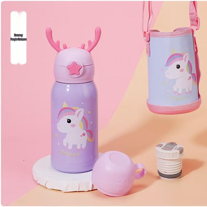 Kids Cartoon Deer Design Insulated Stainless Steel Water Bottle with Straw
Kids Cartoon Deer Design Insulated Stainless Steel Water Bottle with Straw
