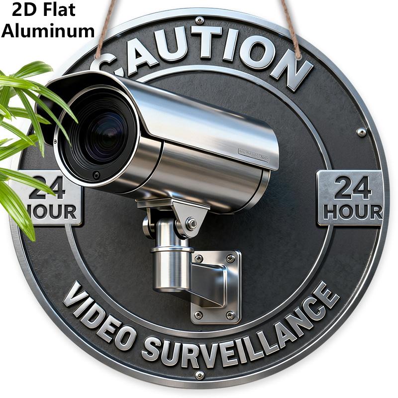 2D Flat Aluminium CAUTION Sign - Vintage Decorative Sign & Plaque with Security Camera Pattern - Ideal for Wall Decoration - No Electricity Needed 7.87×7.87inch
2D Flat Aluminium CAUTION Sign - Vintage Decorative Sign & Plaque with Security Camera Pattern - Ideal for Wall Decoration - No Electricity Needed 7.87×7.87inch